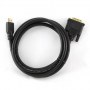Gembird | CC-HDMI-DVI-0.5M | Male | 19 pin HDMI Type A | Male | 18+1 pin digital DVI (Single-Link) | 0.5 m | Black - 3